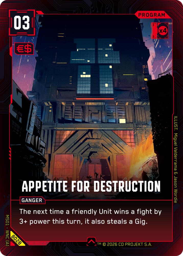 Appetite for Destruction card image
