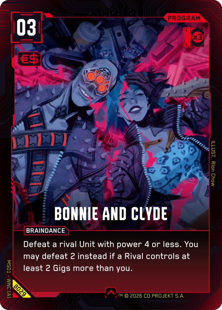 Bonnie and Clyde card image
