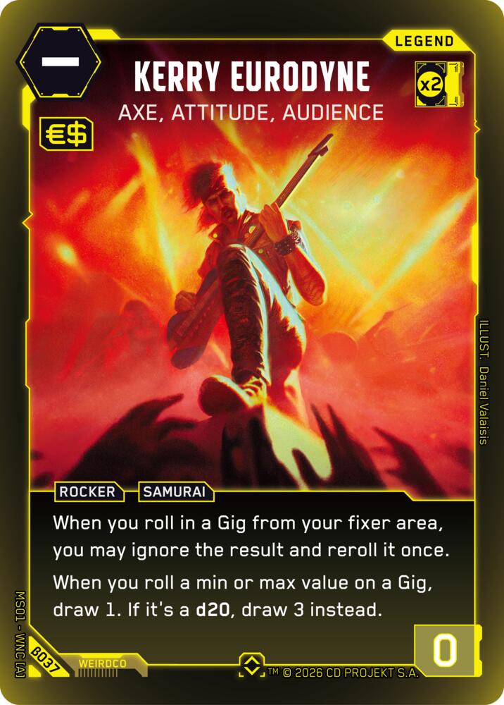 Kerry Eurodyne - Axe, Attitude, Audience card image
