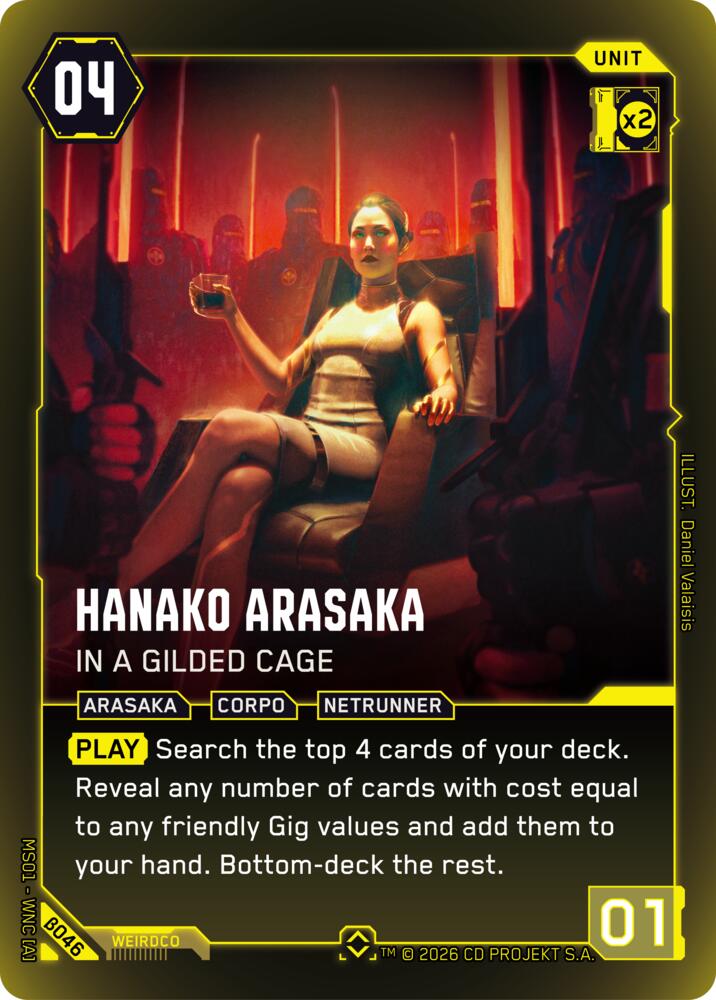 Hanako Arasaka - In a Gilded Cage