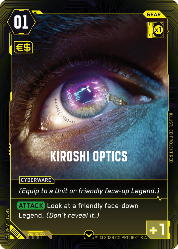 Kiroshi Optics card image
