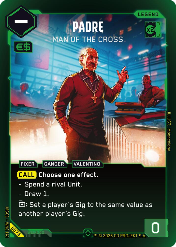 Padre - Man of the Cross card image