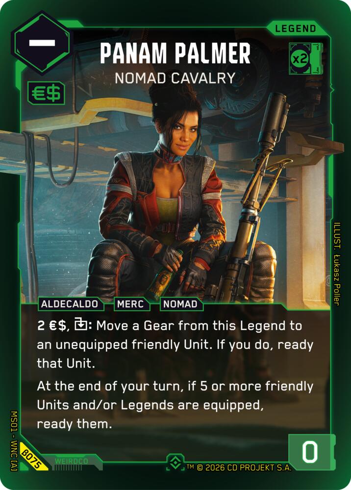 Panam Palmer - Nomad Cavalry card image