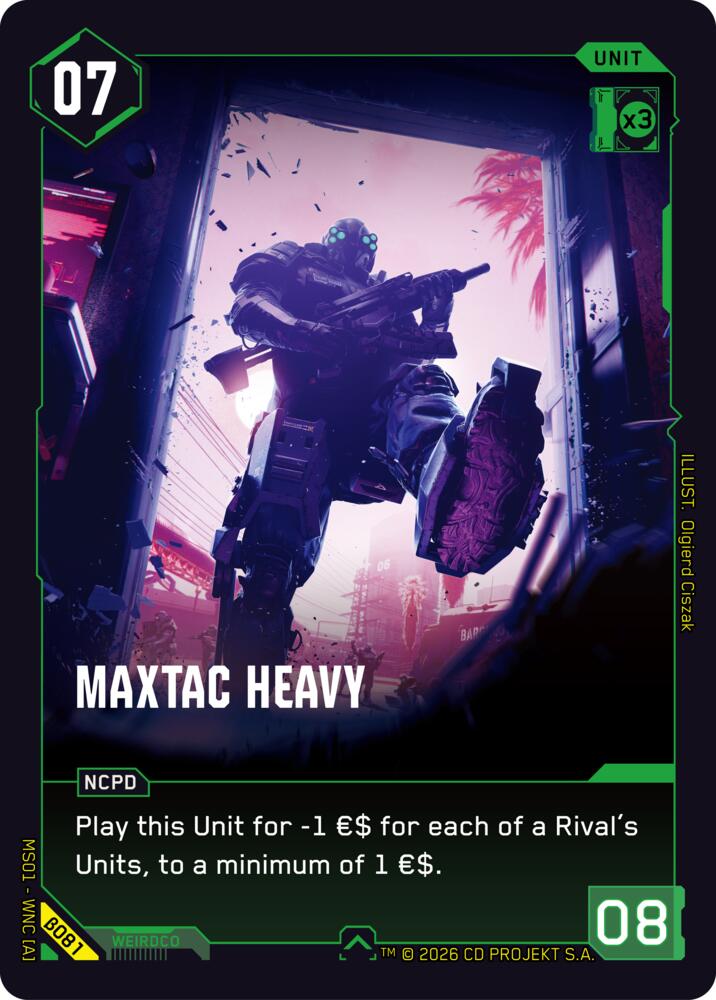 MaxTac Heavy card image