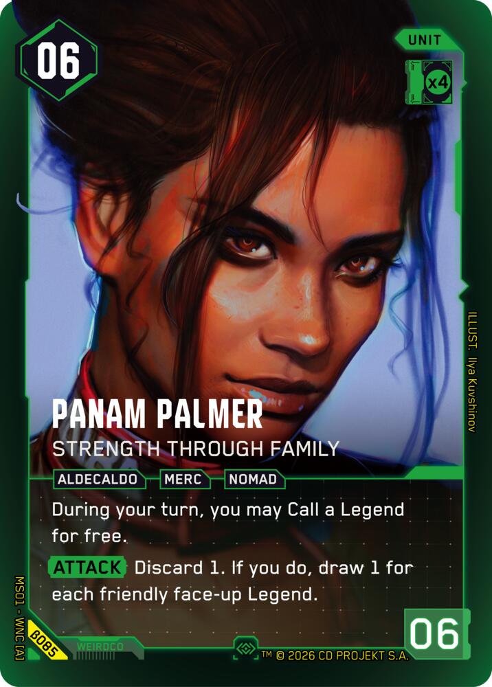 Panam Palmer - Strength Through Family