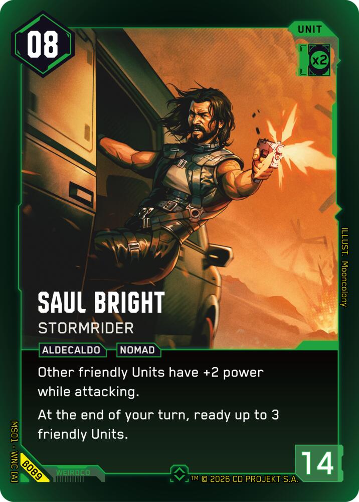 Saul Bright - Stormrider card image