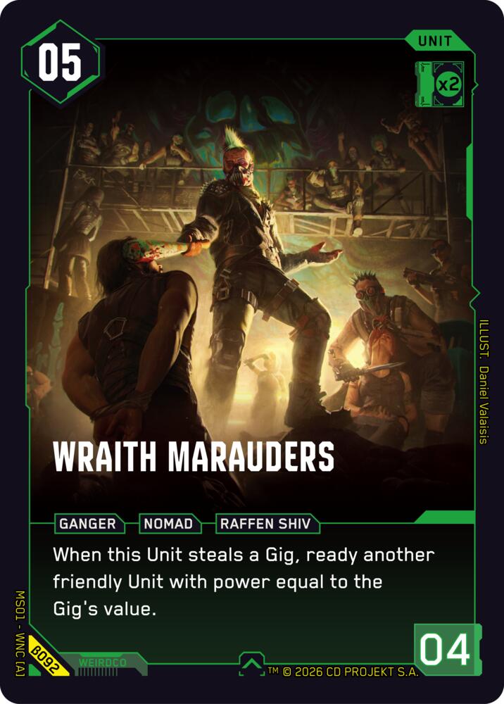 Wraith Marauders card image
