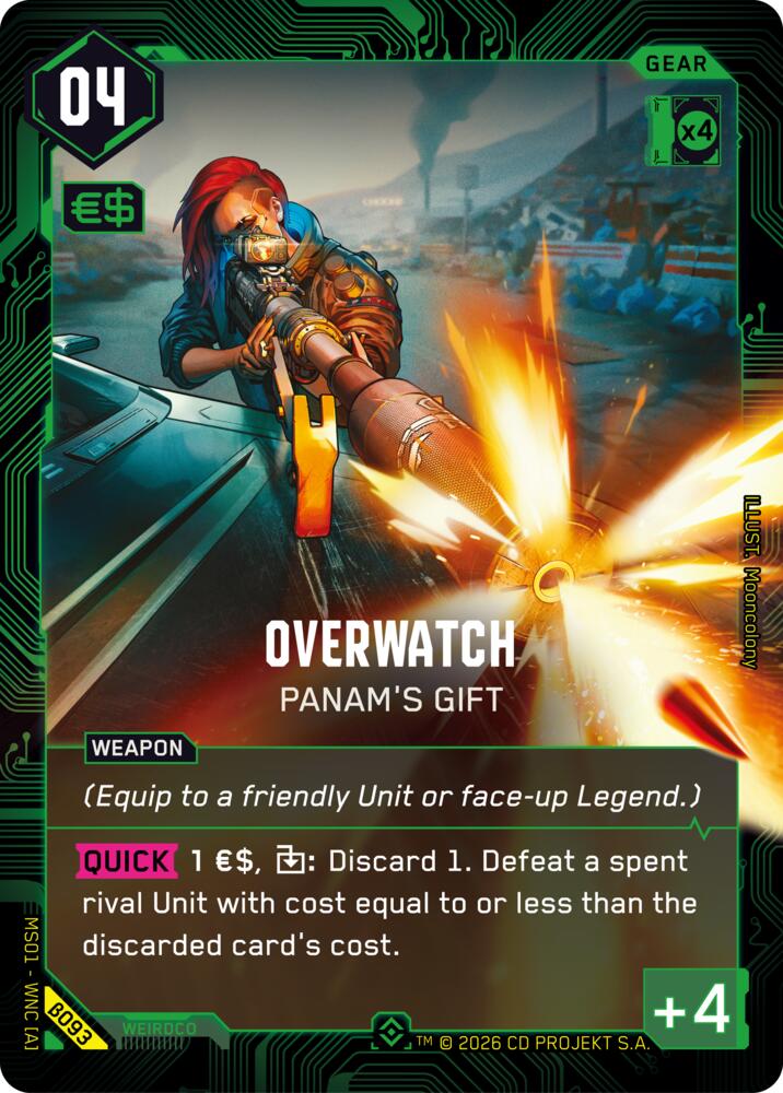 Overwatch - Panam's Gift card image