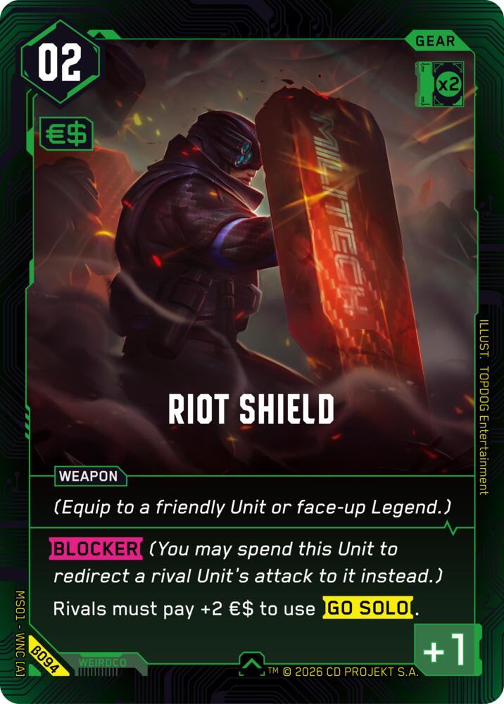 Riot Shield card image