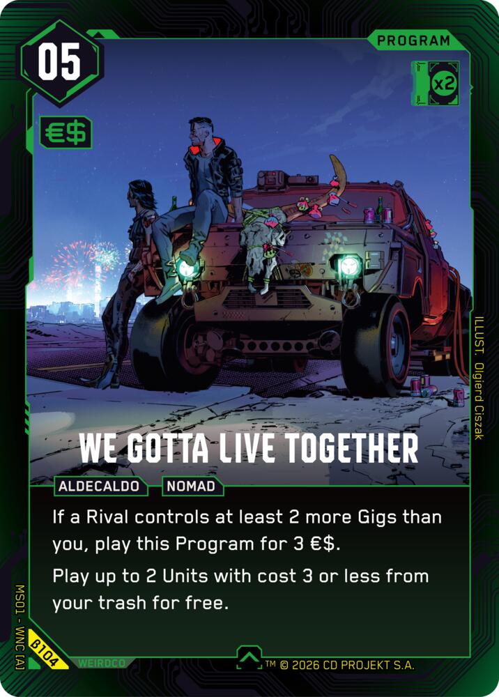 We Gotta Live Together card image