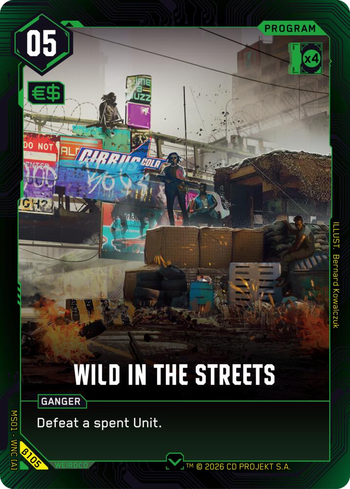 Wild in the Streets card image