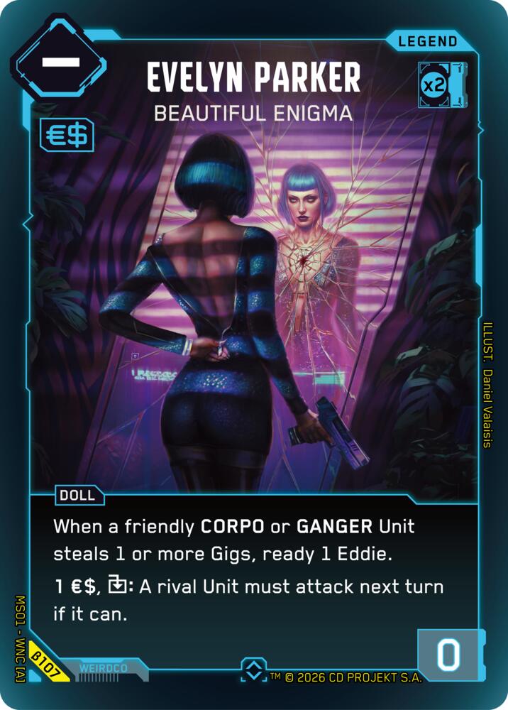Evelyn Parker - Beautiful Enigma card image