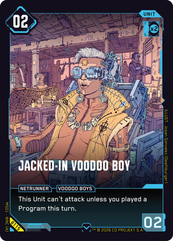 Jacked-In Voodoo Boy card image