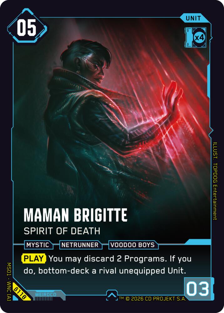 Maman Brigitte - Spirit of Death card image