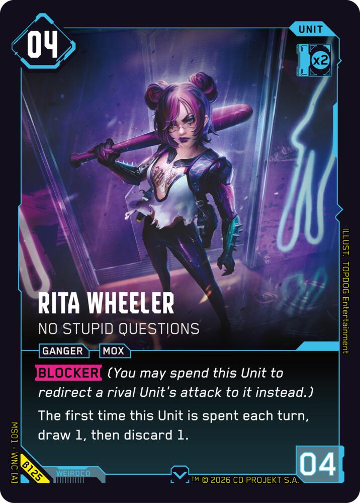 Rita Wheeler - No Stupid Questions card image