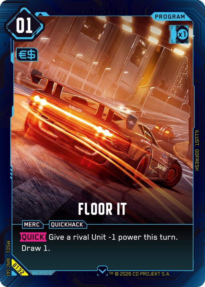 Floor It card image