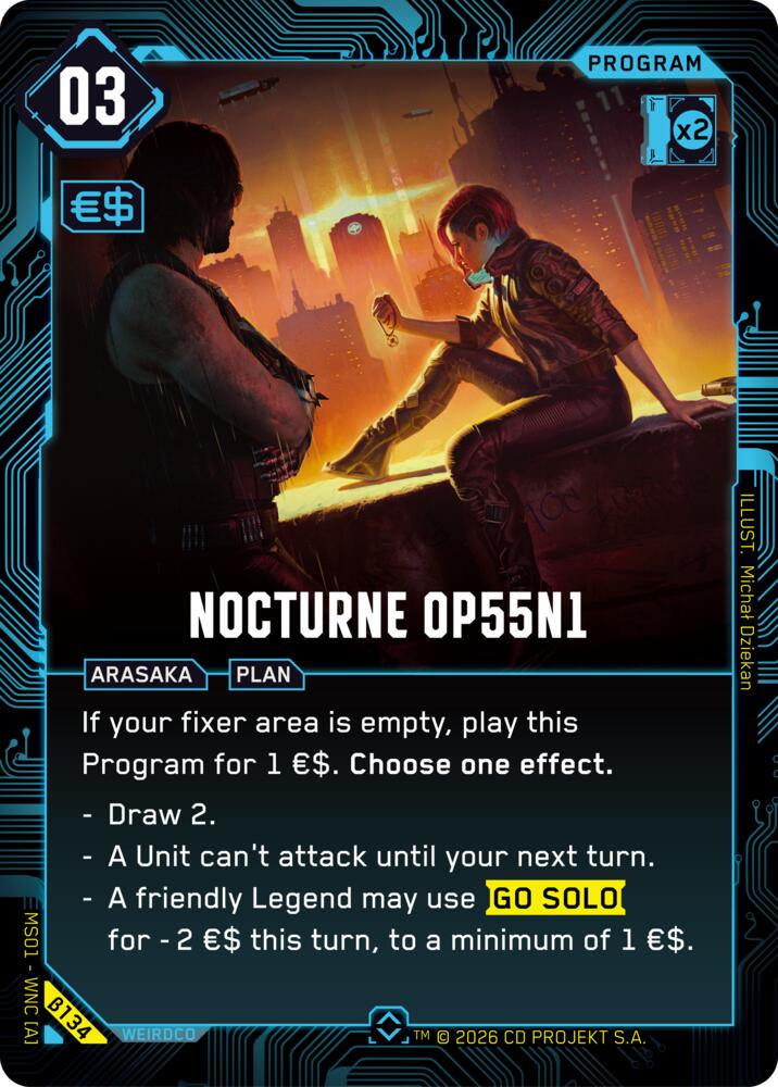 Nocturne OP55 N1 card image