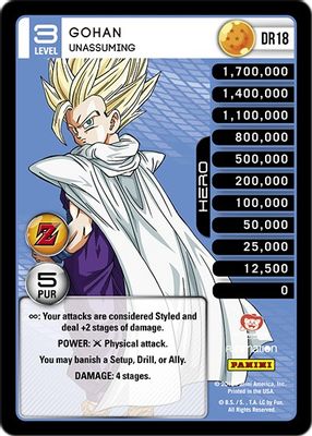 Gohan - Unassuming