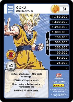 Goku - Courageous