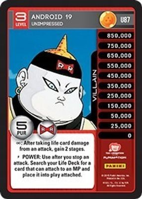Android 19 - Unimpressed
