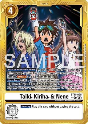 Taiki, Kiriha, & Nene card image
