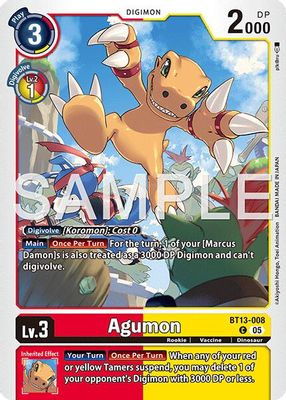 Agumon card image