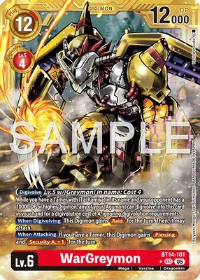 WarGreymon card image