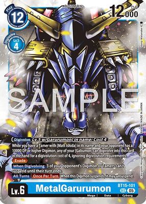 MetalGarurumon card image