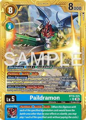 Paildramon card image