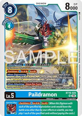 Paildramon card image