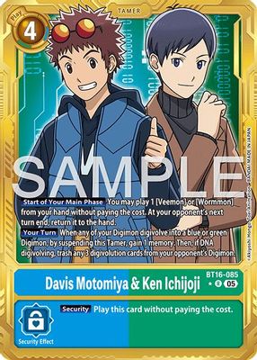 Davis Motomiya & Ken Ichijoji card image