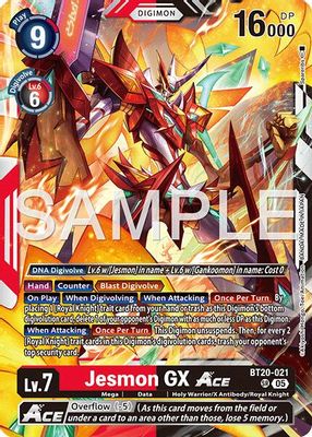Jesmon GX ACE card image