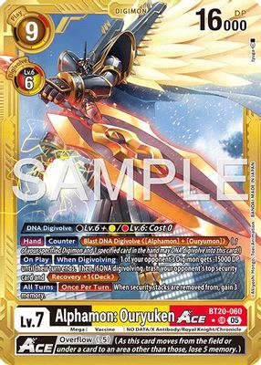 Alphamon: Ouryuken ACE card image