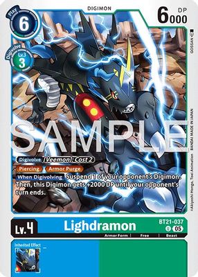 Lighdramon card image