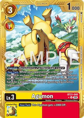 Agumon card image