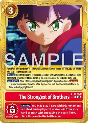 The Strongest of Brothers card image