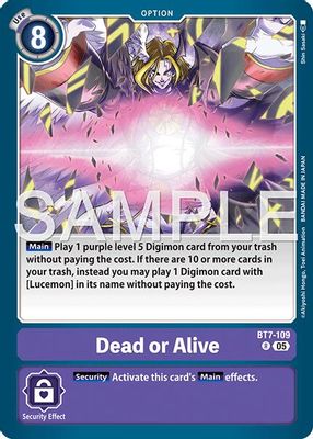 Dead or Alive card image