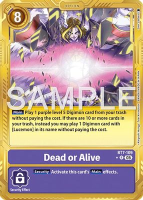 Dead or Alive card image