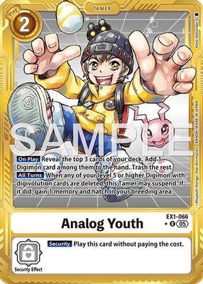 Analog Youth card image