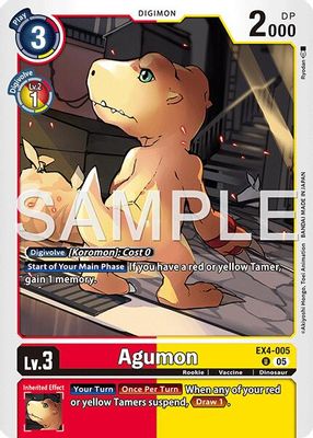 Agumon card image
