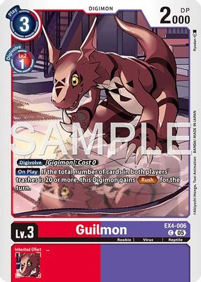 Guilmon card image