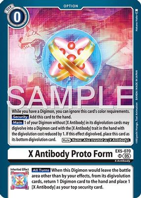 X Antibody Proto Form card image