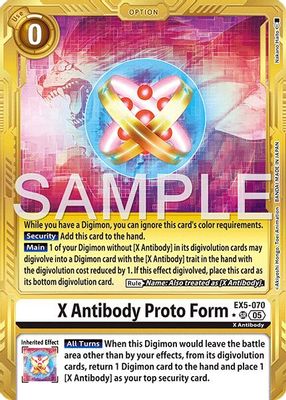 X Antibody Proto Form card image