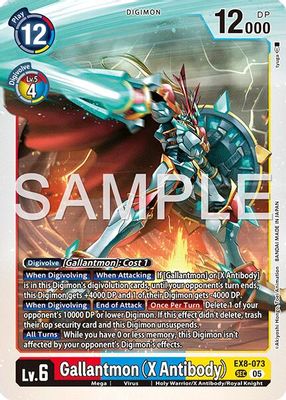 Gallantmon (X Antibody) card image
