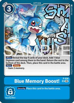 Blue Memory Boost! card image
