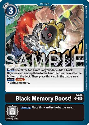 Black Memory Boost! card image