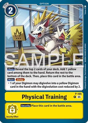 Physical Training card image