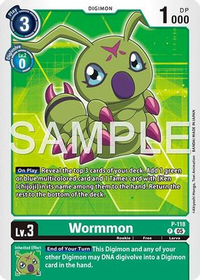 Wormmon card image