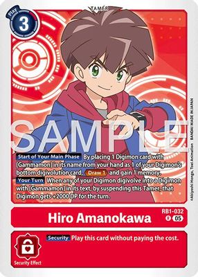 Hiro Amanokawa card image