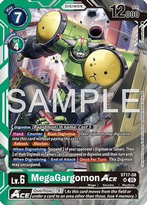 MegaGargomon ACE card image